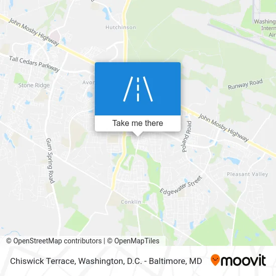 Chiswick Terrace map