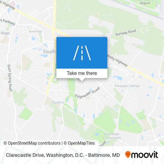 Clarecastle Drive map
