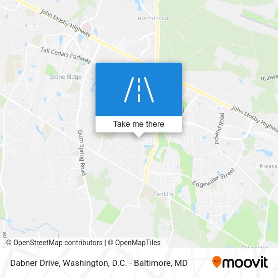 Dabner Drive map