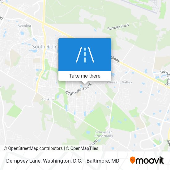 Dempsey Lane map