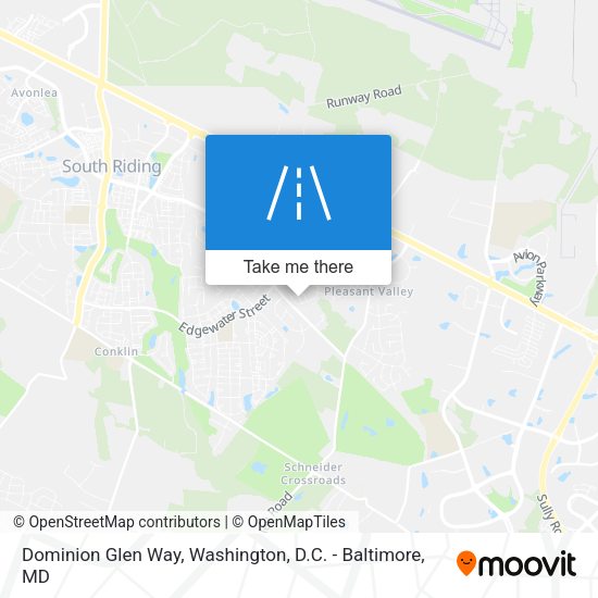 Dominion Glen Way map