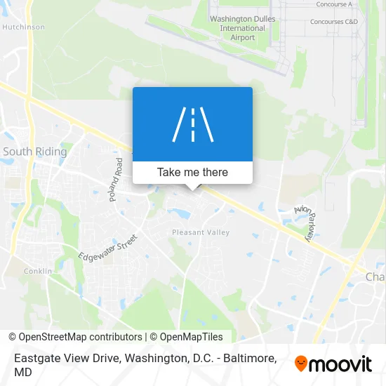 Eastgate View Drive map