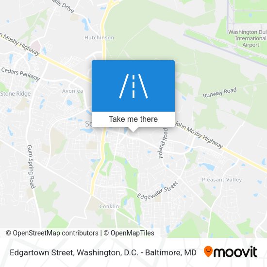 Mapa de Edgartown Street