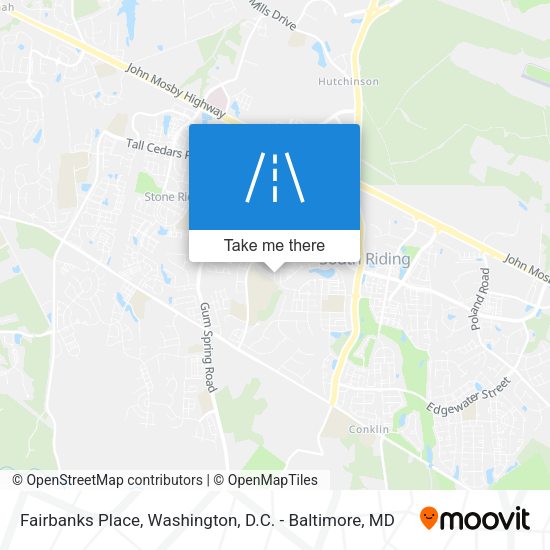 Fairbanks Place map