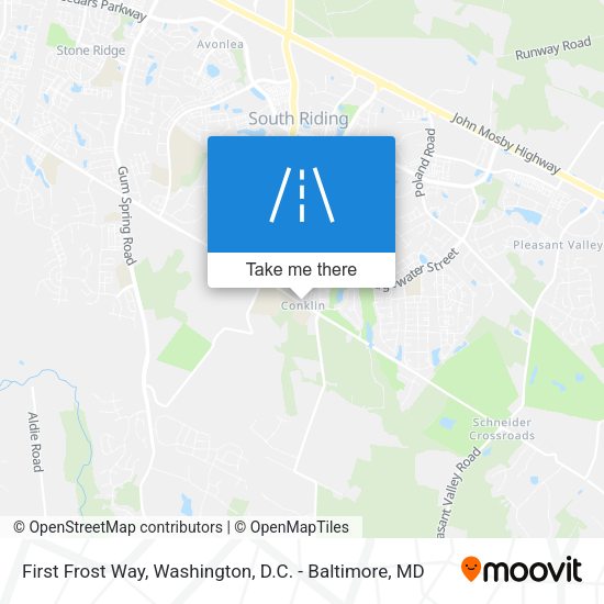 Mapa de First Frost Way