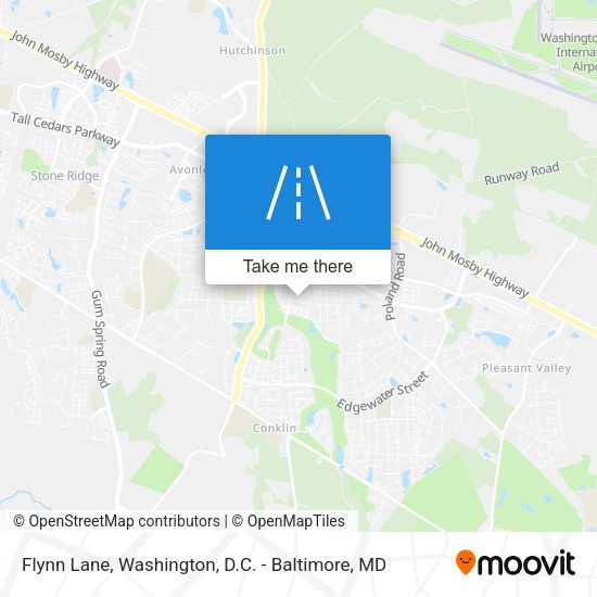 Mapa de Flynn Lane