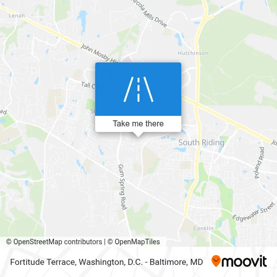 Fortitude Terrace map