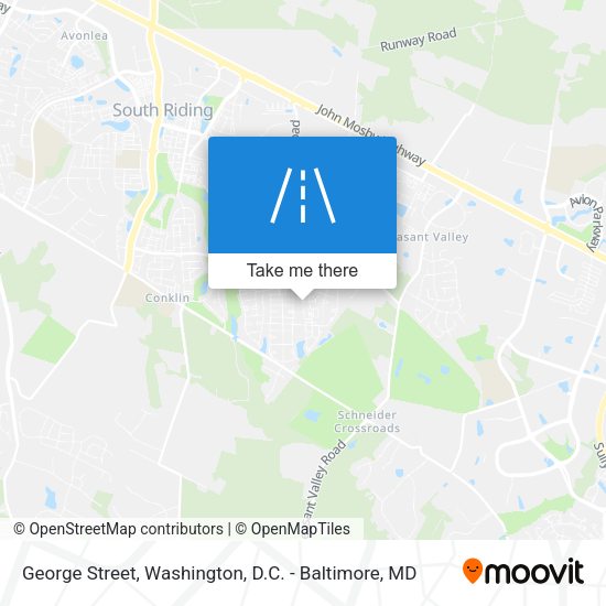 George Street map