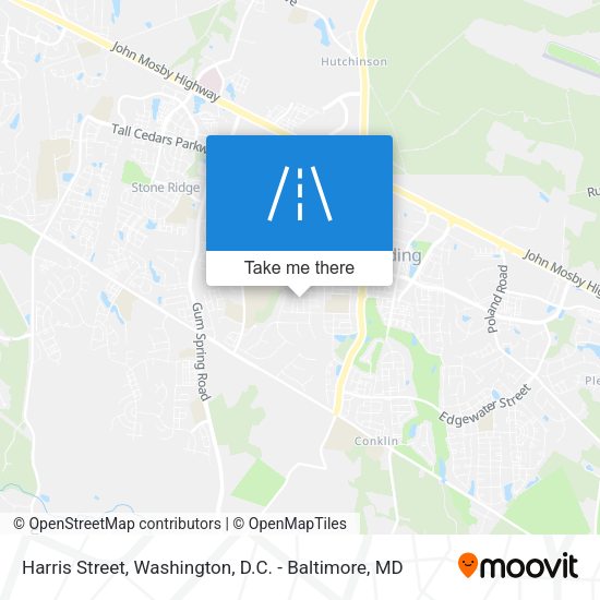 Mapa de Harris Street