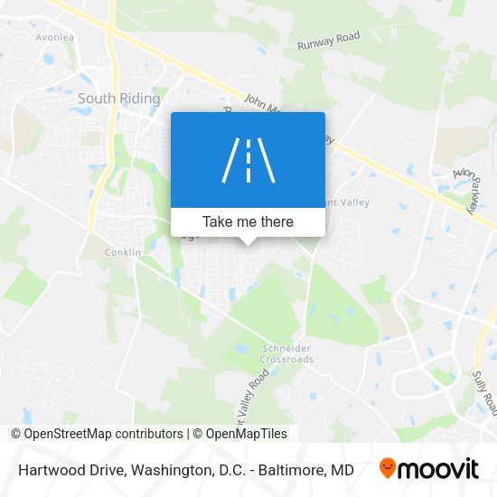 Mapa de Hartwood Drive