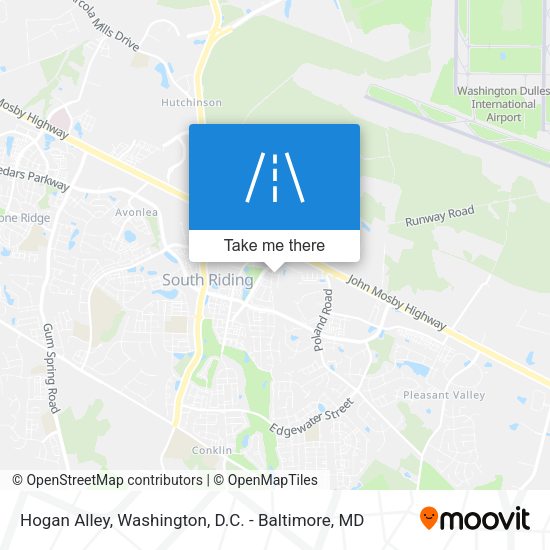 Hogan Alley map