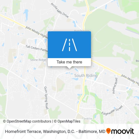 Homefront Terrace map