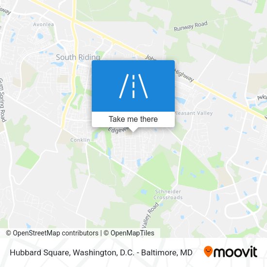 Hubbard Square map