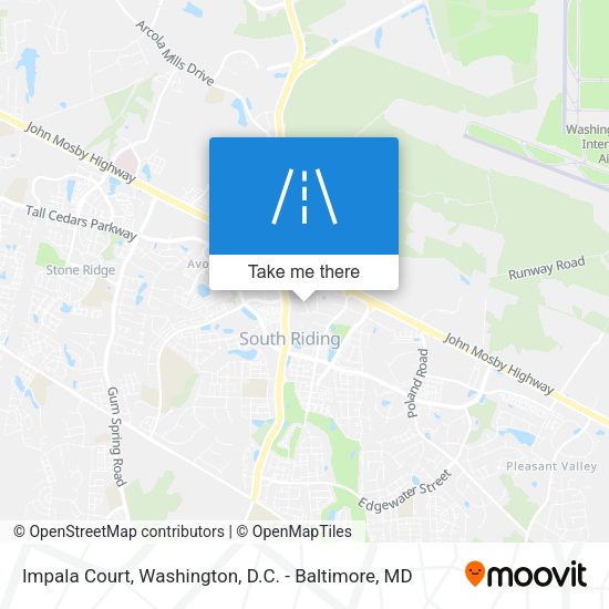 Impala Court map