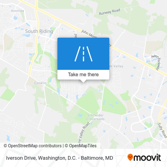 Mapa de Iverson Drive