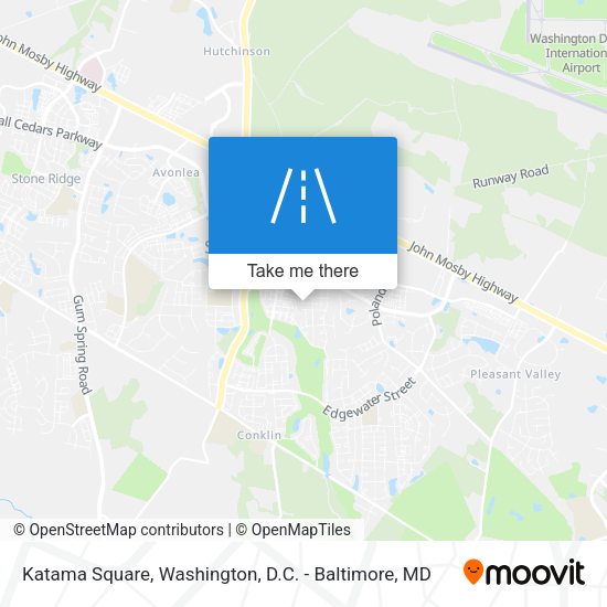 Katama Square map