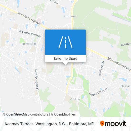 Kearney Terrace map