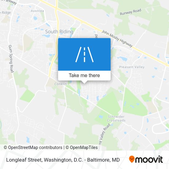 Mapa de Longleaf Street