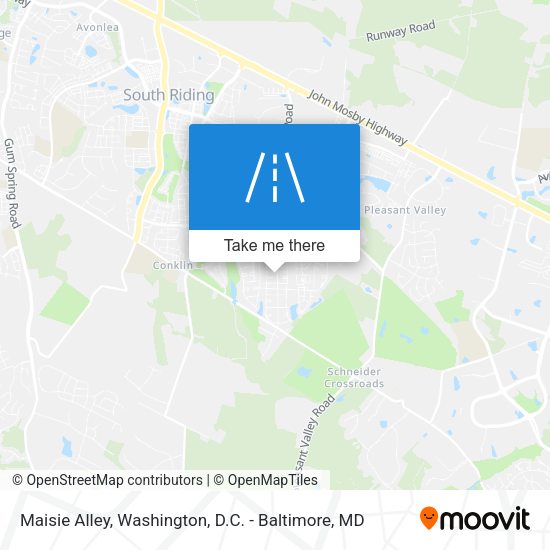 Mapa de Maisie Alley