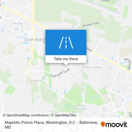 Majestic Prince Place map