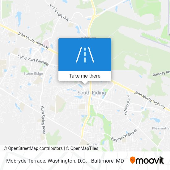 Mcbryde Terrace map