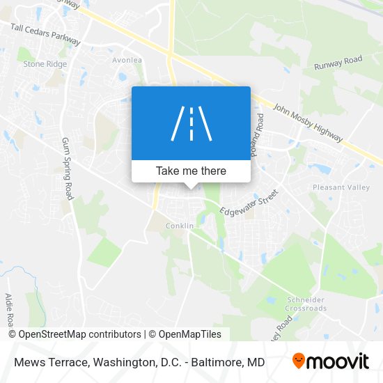 Mews Terrace map