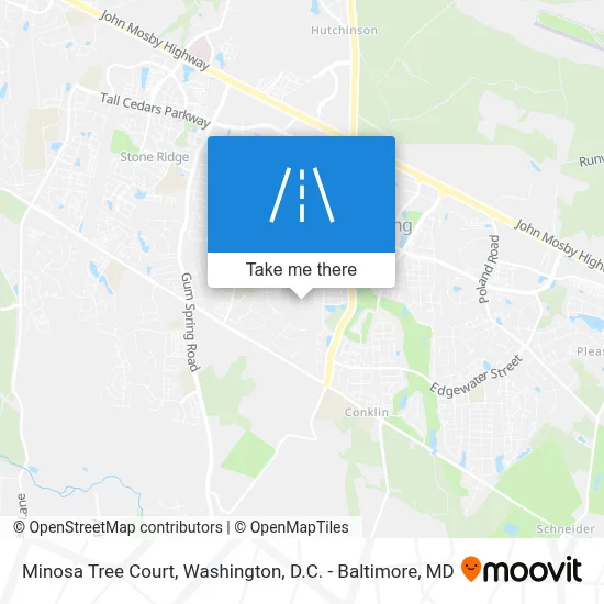 Minosa Tree Court map