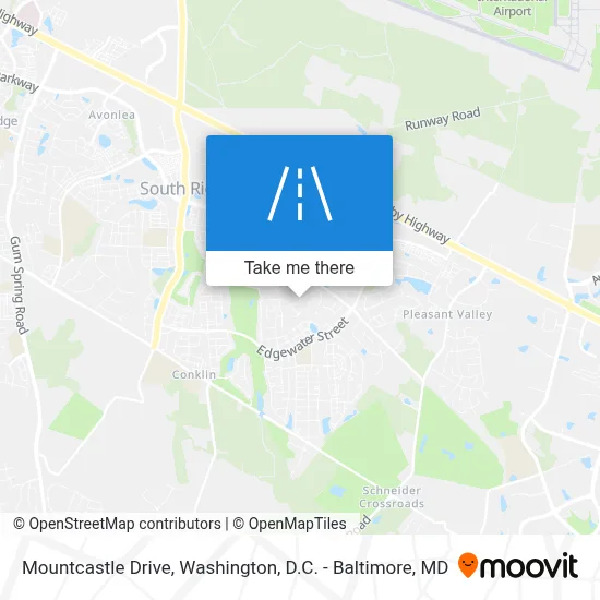 Mountcastle Drive map