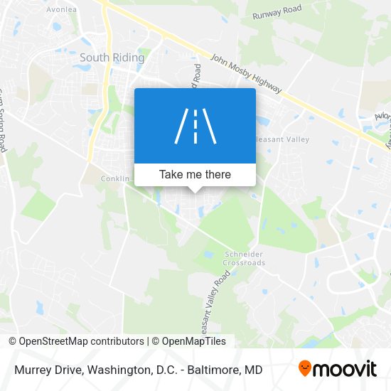 Murrey Drive map