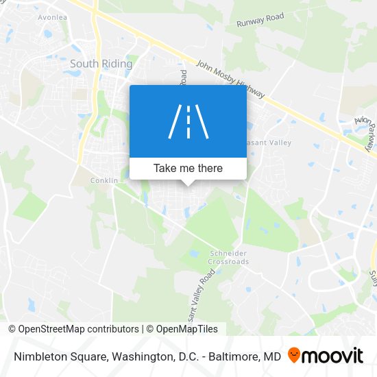 Nimbleton Square map