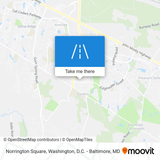 Mapa de Norrington Square