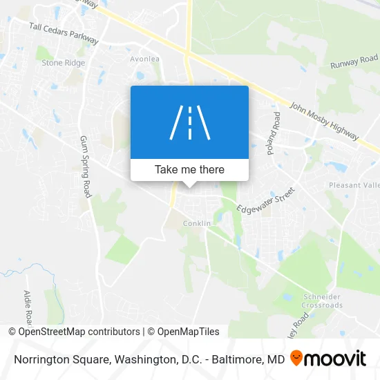 Norrington Square map