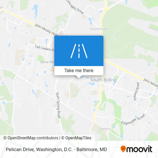 Pelican Drive map