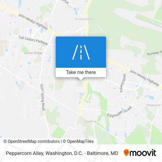 Mapa de Peppercorn Alley