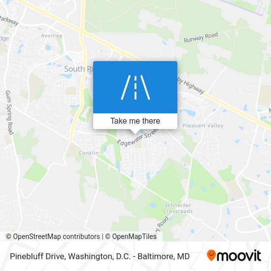 Mapa de Pinebluff Drive
