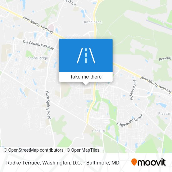 Mapa de Radke Terrace