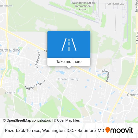 Razorback Terrace map