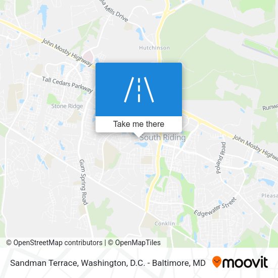 Sandman Terrace map