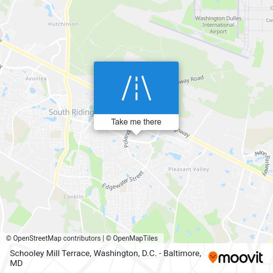 Schooley Mill Terrace map