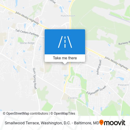 Smallwood Terrace map