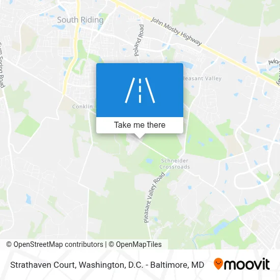 Strathaven Court map
