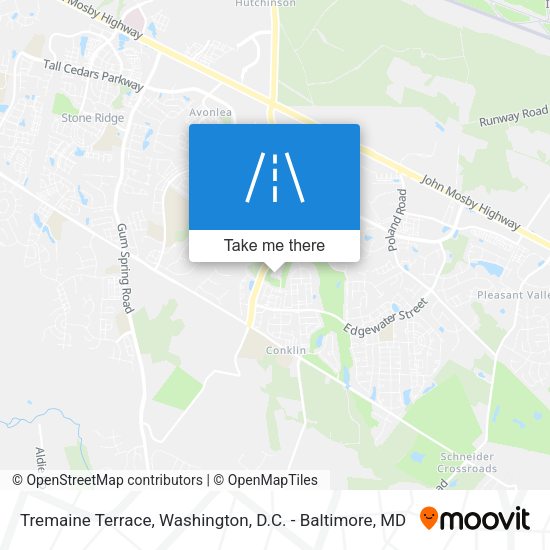 Tremaine Terrace map