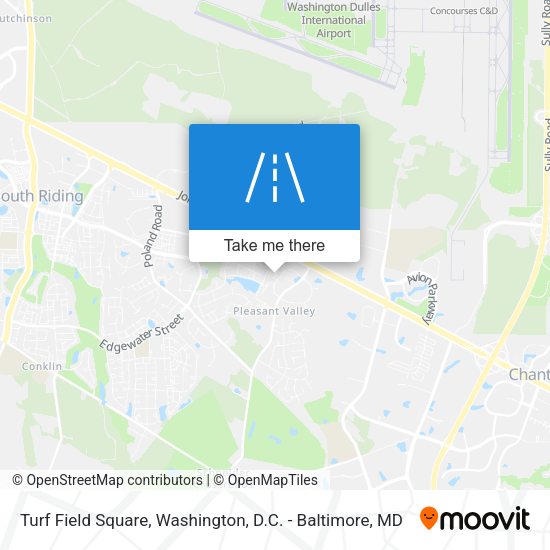 Turf Field Square map