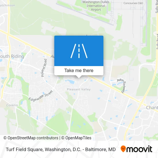 Turf Field Square map
