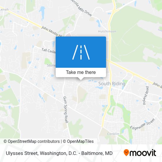 Ulysses Street map