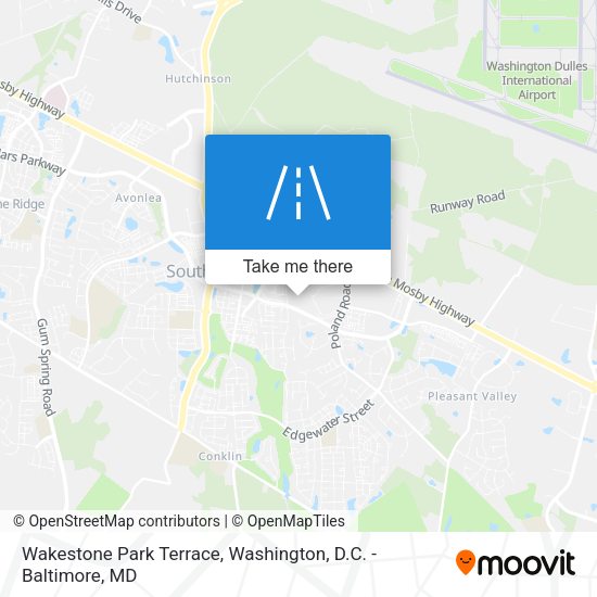 Wakestone Park Terrace map