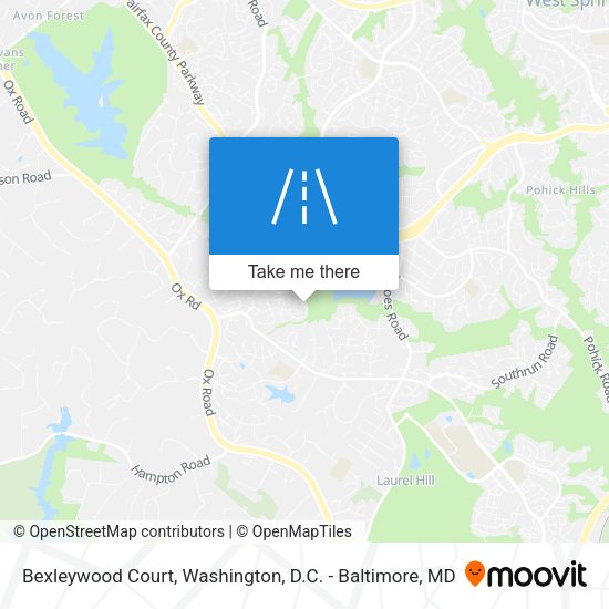 Bexleywood Court map