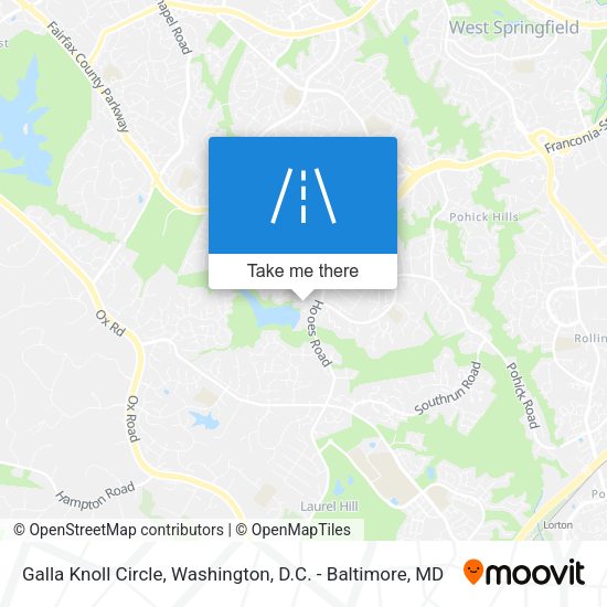 Galla Knoll Circle map