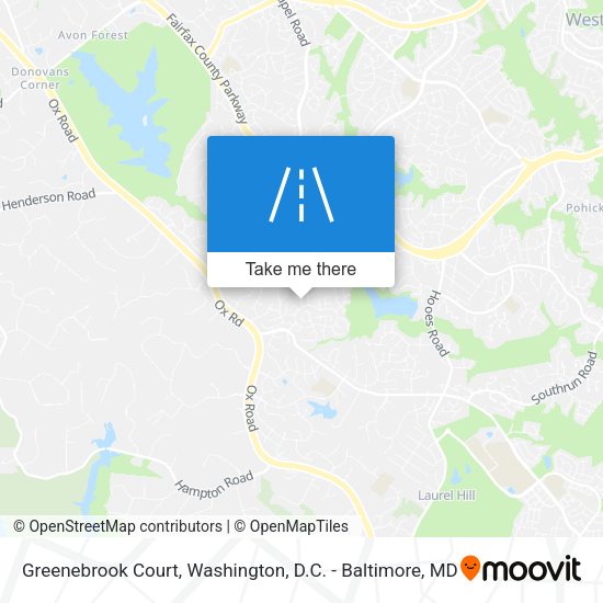 Mapa de Greenebrook Court