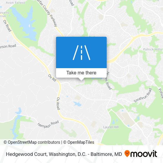 Hedgewood Court map